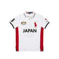 Polo Ralph Lauren Japan # 6 Big Pony Custom Fit Polo Shirt White Red