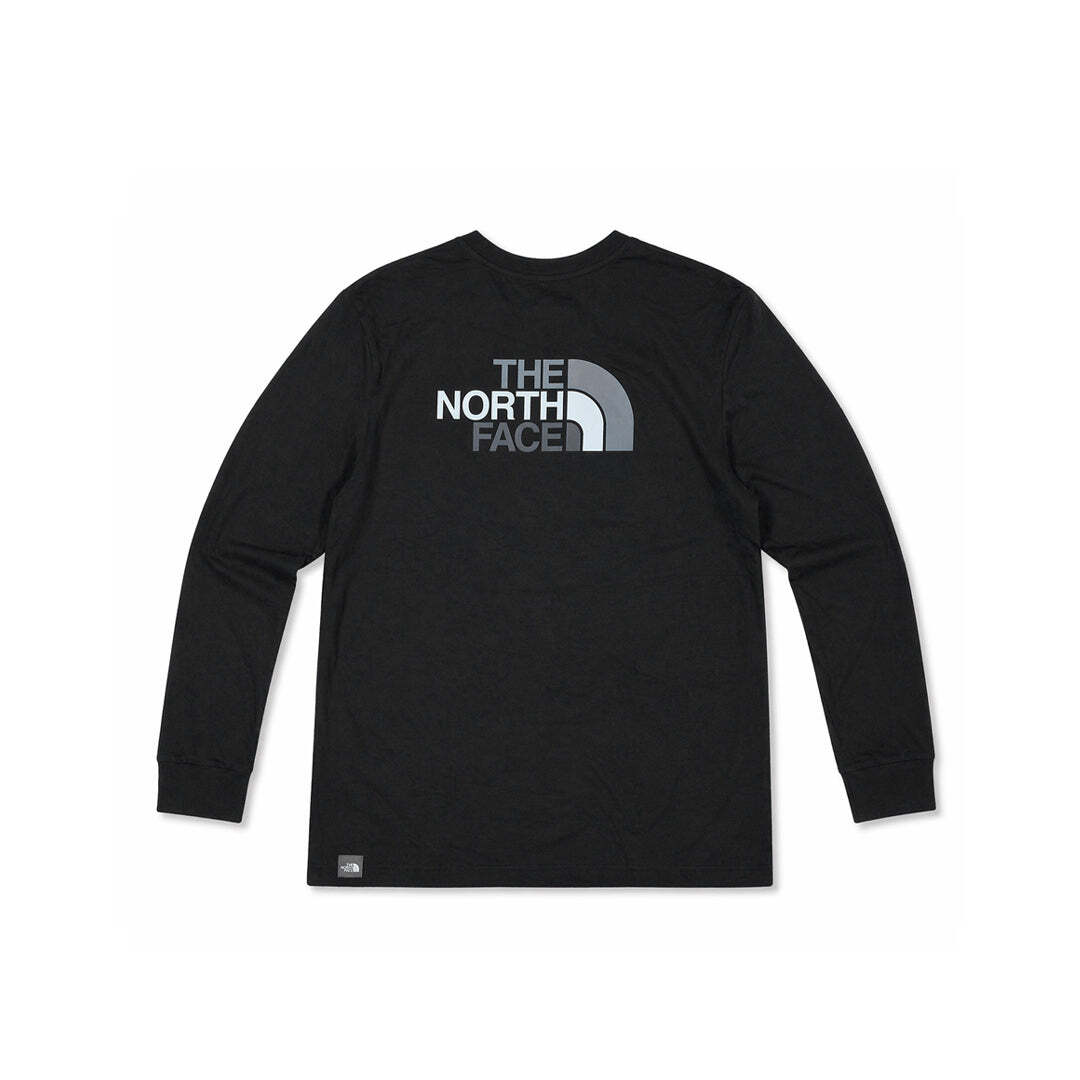 The North Face Long Sleeve Logo T-Shirt Black Medium Unisex