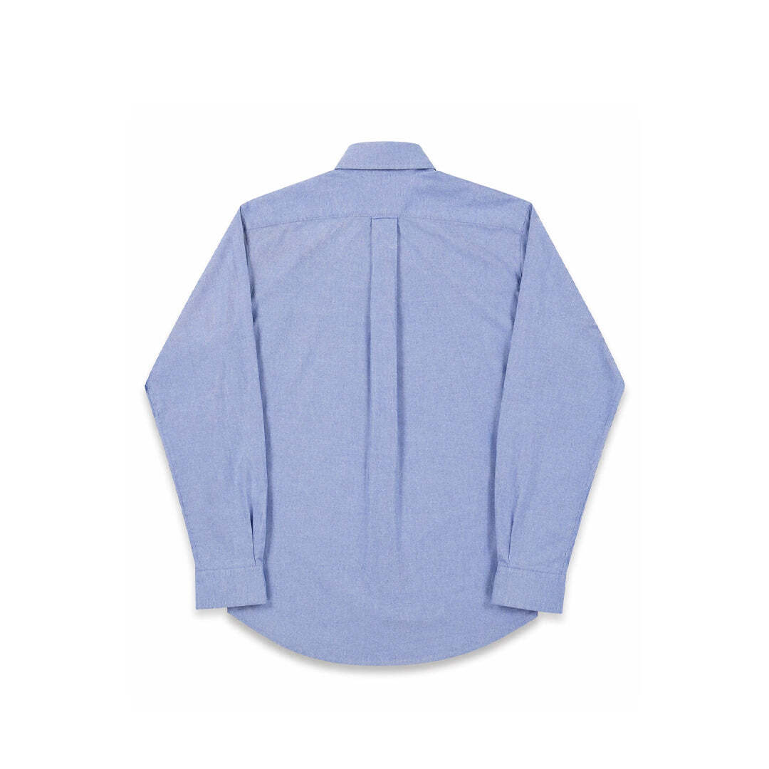 Vintage Polo Ralph Lauren Blue Oxford Button Down Shirt Men's Medium