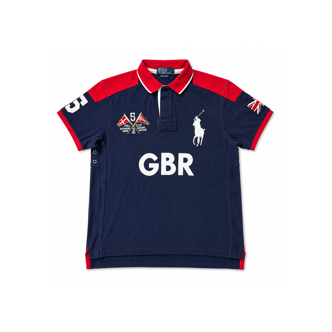 Big Pony Rugby Polo T-Shirt Polo Ralph Lauren Men,Size (L)