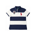 Big Pony Rugby Stripe Polo T-Shirt Polo Ralph Lauren Men, Size (Medium)