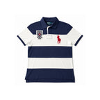 Big Pony Rugby Stripe Polo T-Shirt Polo Ralph Lauren Men, Size (Medium)