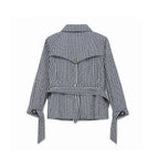 Armani Jeans Gingham Trench Jacket Armani Jeans Women size,(EU 48 / UK 12)