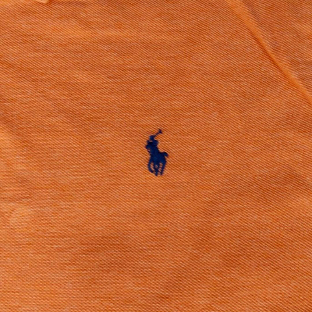 Polo Ralph Lauren Classic Fit Polo Shirt Orange Cotton Youth XL Adult Small