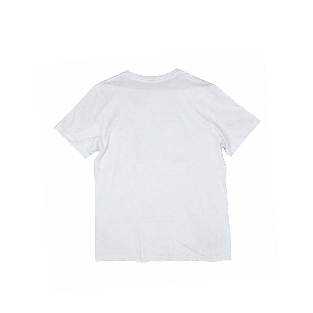 adidas Originals White Graphic Trefoil Logo T-Shirt Unisex Large