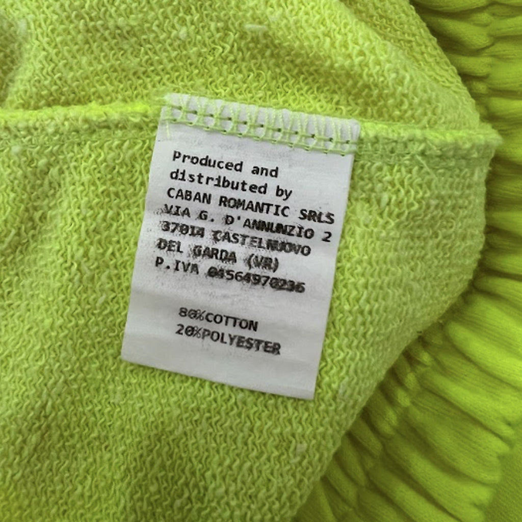 5 Progress Neon Yellow Patchwork Joggers 5 Progress Women size,(s)