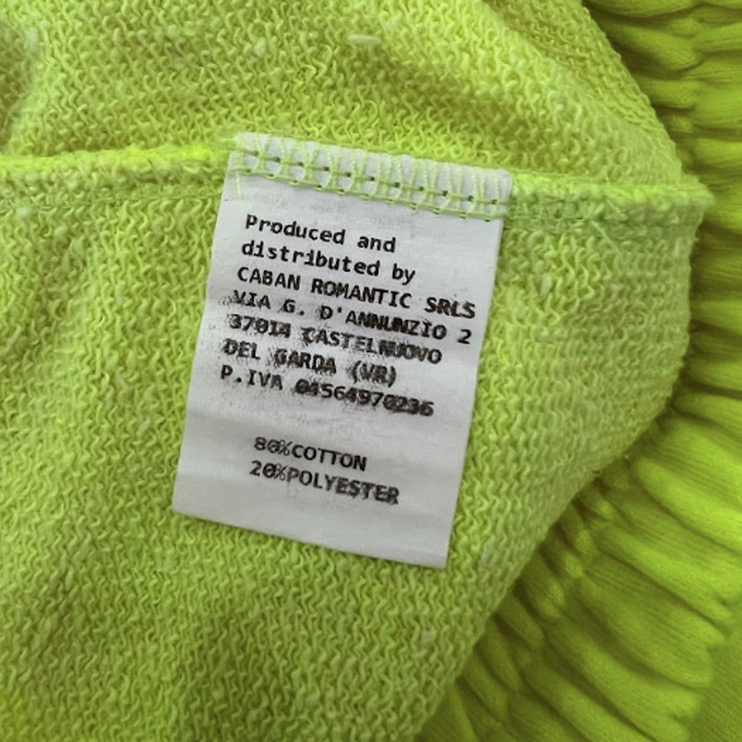 5 Progress Neon Yellow Patchwork Joggers 5 Progress Women size,(s)