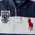 Big Pony Rugby Stripe Polo T-Shirt Polo Ralph Lauren Men, Size (Medium)