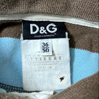 Long Sleeve Rugby Polo Shirt Dolce & Gabbana Men size,( M/L )