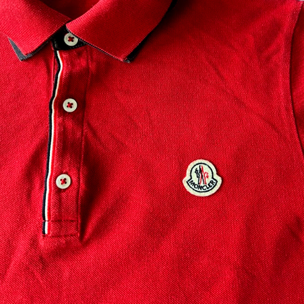 Long Sleeve Polo Shirt Moncler Men's size,(M)