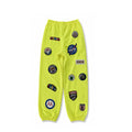 5 Progress Neon Yellow Patchwork Joggers 5 Progress Women size,(s)