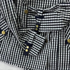 Armani Jeans Gingham Trench Jacket Armani Jeans Women size,(EU 48 / UK 12)
