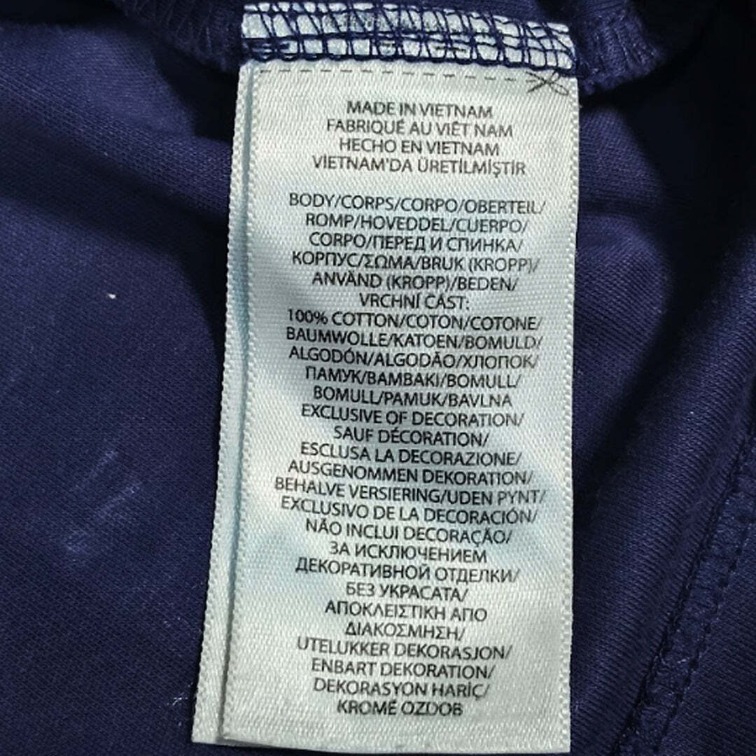 Polo Ralph Lauren Custom Slim Fit T-Shirt Navy Blue Pony Logo Men's Large