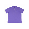Polo Ralph Lauren Custom Slim Fit Polo Shirt Purple Cotton Size L