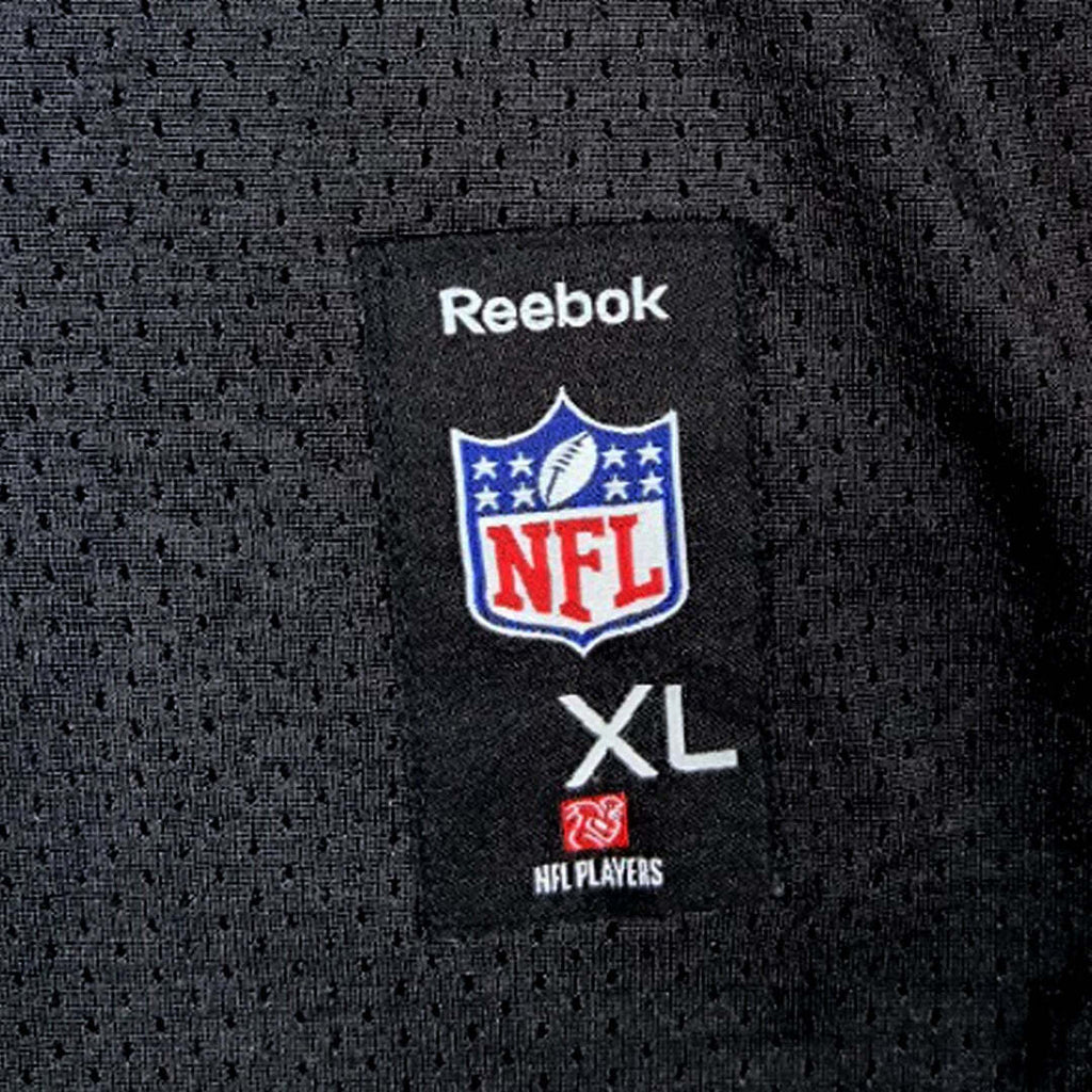Vintage Reebok NFL Pittsburgh Steelers Troy Polamalu # 43 Youth XL Jersey Black