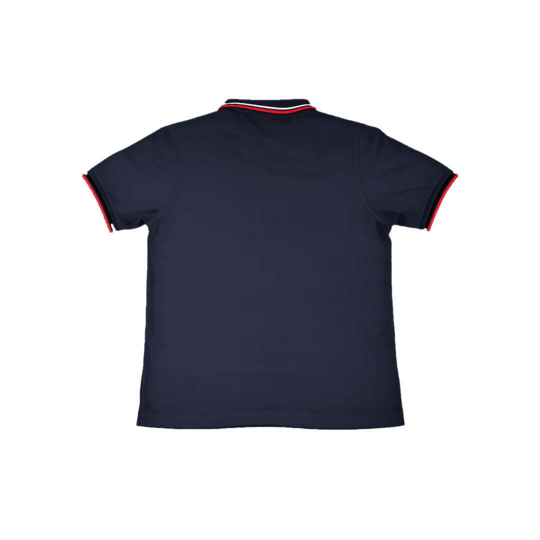 Fred Perry M3600 Twin Tipped Polo Shirt Black Red Slim Fit Cotton Men's L