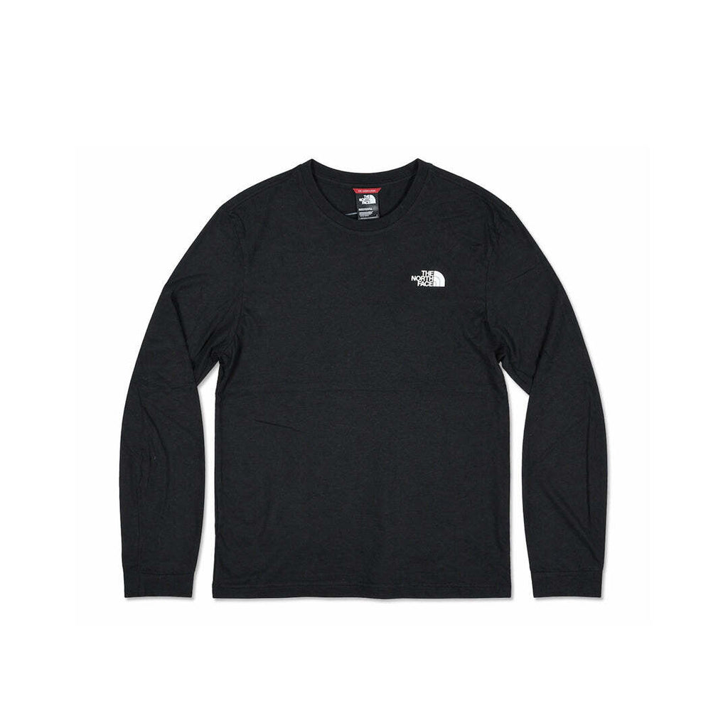 The North Face Long Sleeve Logo T-Shirt Black Medium Unisex