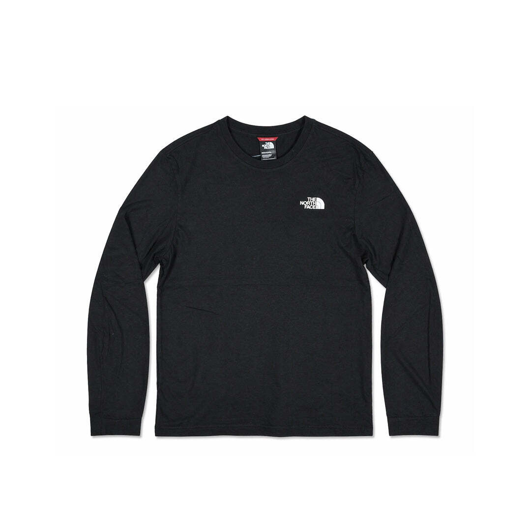 The North Face Long Sleeve Logo T-Shirt Black Medium Unisex
