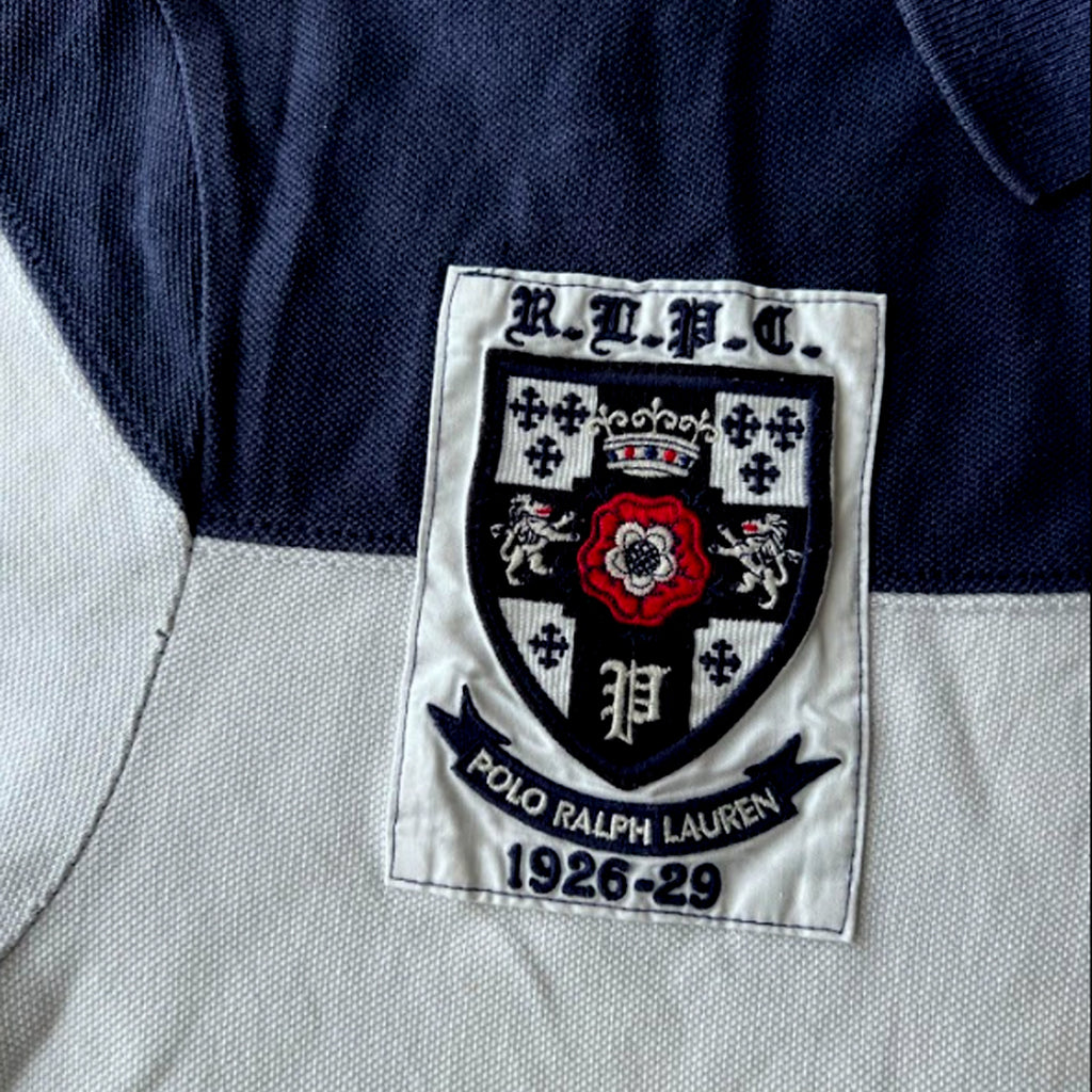 Big Pony Rugby Stripe Polo T-Shirt Polo Ralph Lauren Men, Size (Medium)