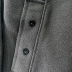 Wool Hooded Jacket Coat Stone Island Men Size,(S)