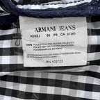Armani Jeans Gingham Trench Jacket Armani Jeans Women size,(EU 48 / UK 12)