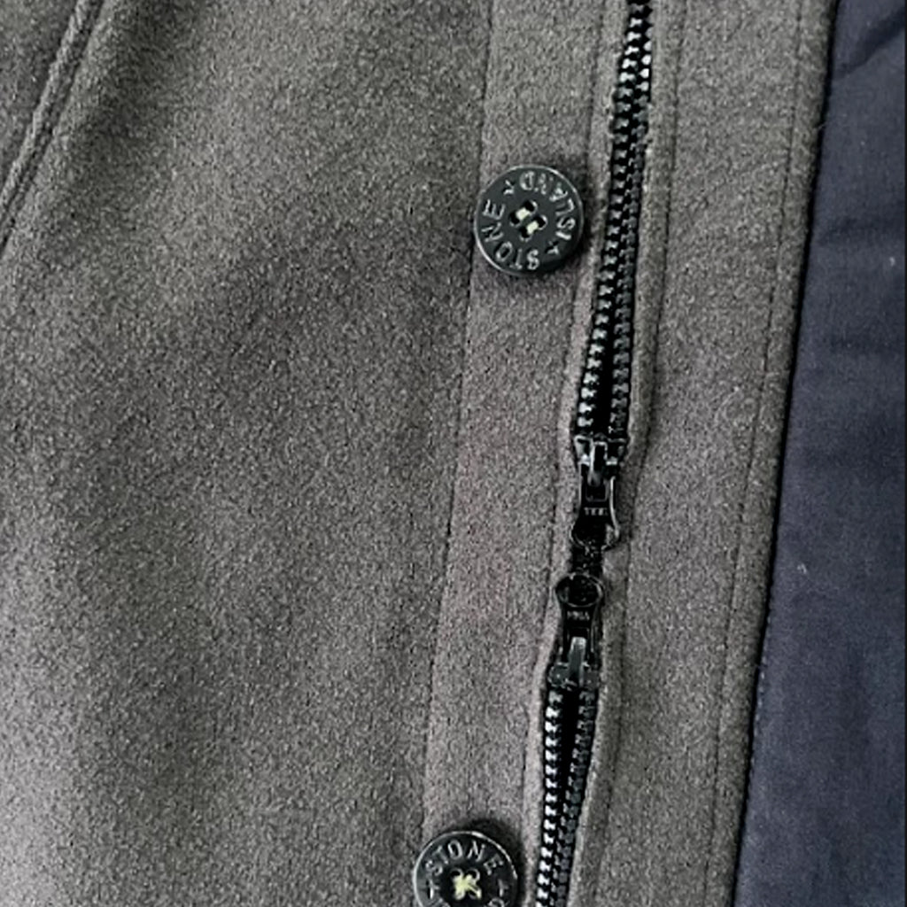 Wool Hooded Jacket Coat Stone Island Men Size,(S)