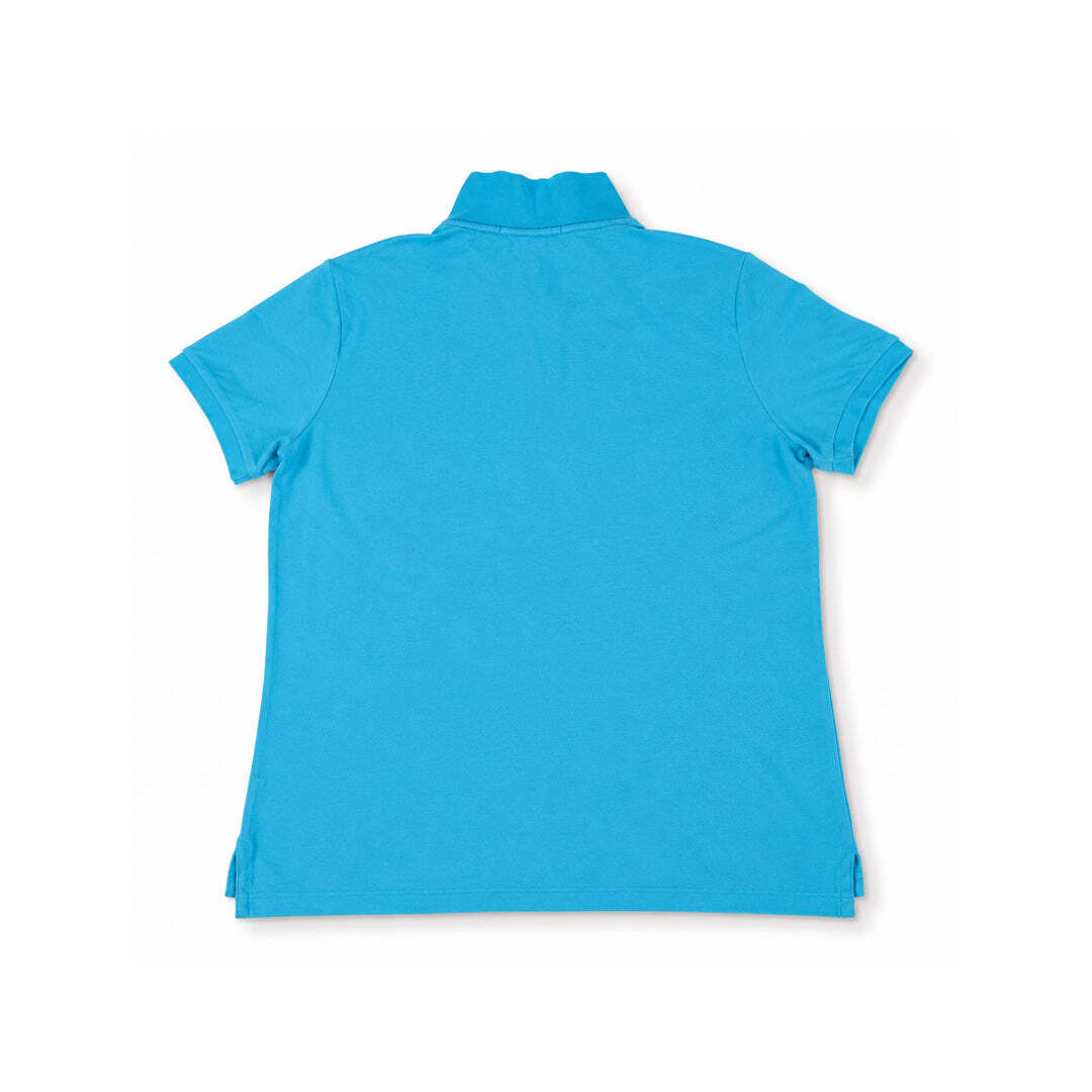 Ralph Lauren Sport Women's Polo Shirt Blue Cotton Pony Logo Size L