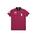 Polo Ralph Lauren Custom Fit Big Pony Spain 43 Polo Shirt Burgundy Size S