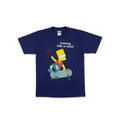 Vintage 1999 Screen Stars The Simpsons Bart Simpson Looking Fab-u-lous Graphic T-Shirt Navy Unisex