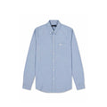 Fred Perry Oxford Button Down Shirt Light Blue Long Sleeve Laurel Logo Men's Large
