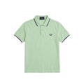 Fred Perry Light & Stretch Polo Shirt Mint Green Twin Tipped Men's Large 42