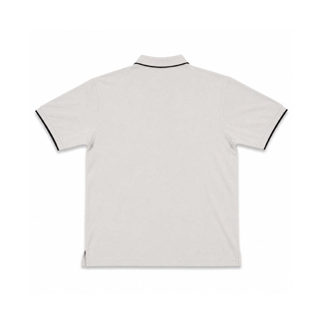 Vintage Yves Saint Laurent Pour Homme Herringbone Polo Shirt Cream Men's Large