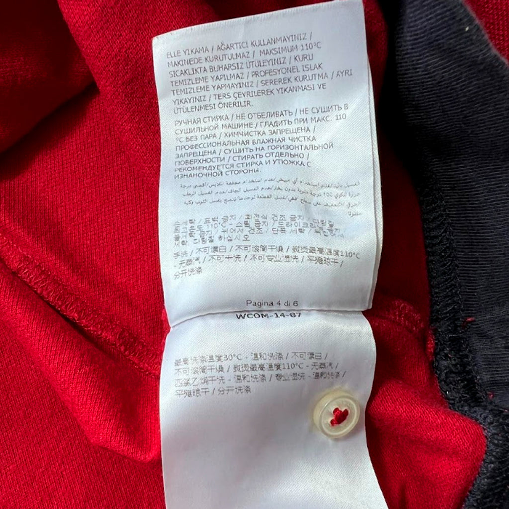 Long Sleeve Polo Shirt Moncler Men's size,(M)