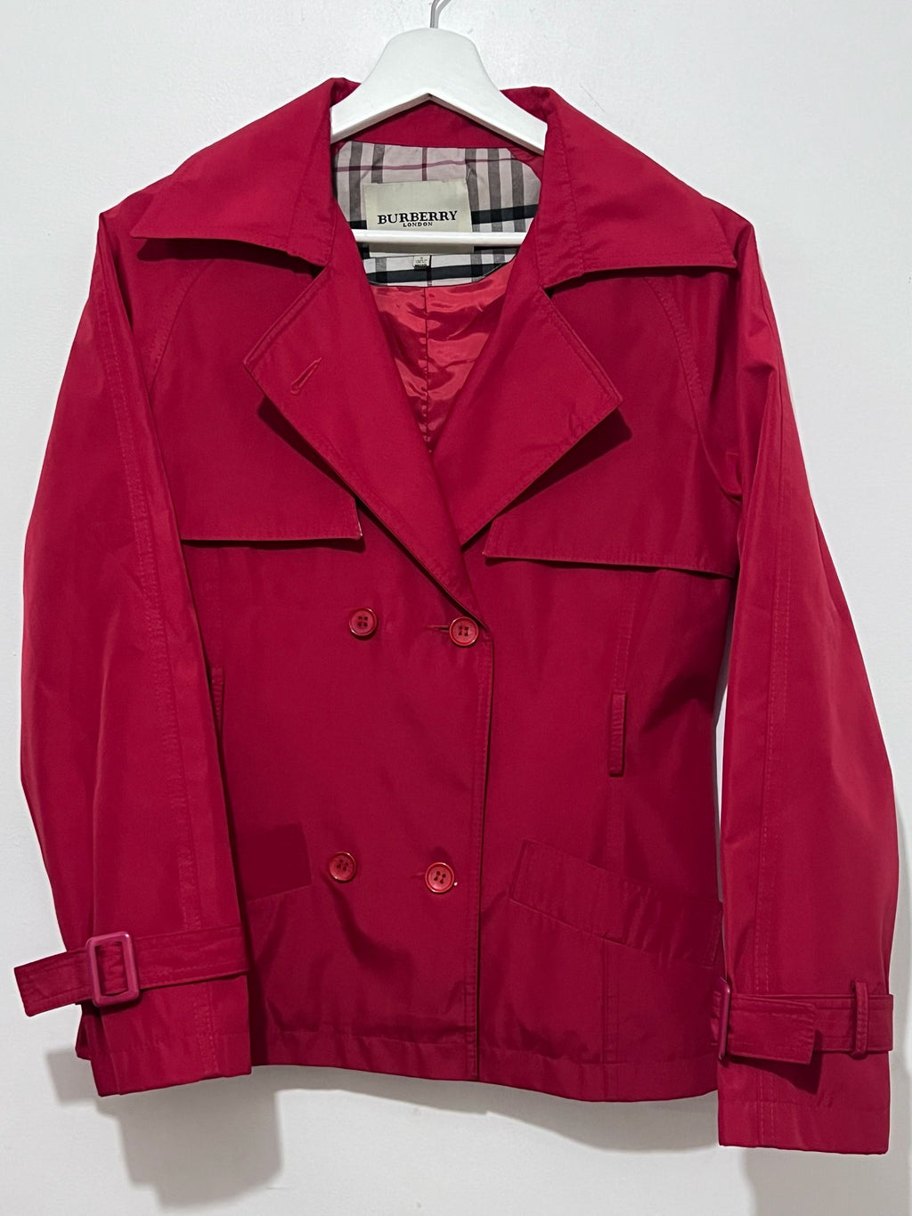 Short Trench Jacket Burberry Women size, (S)