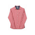 Tommy Hilfiger Denim Slim Fit Red White Gingham Check Shirt Men's Small