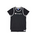Champion 1919 Black Mesh Basketball Tank Top Jersey Medium Unisex