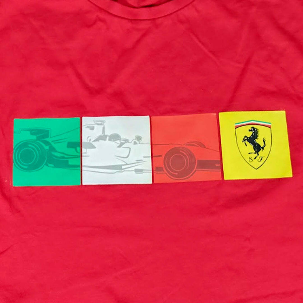 Ferrari Scuderia Official Licensed Graphic T-Shirt Red XL 100% Cotton Formula 1