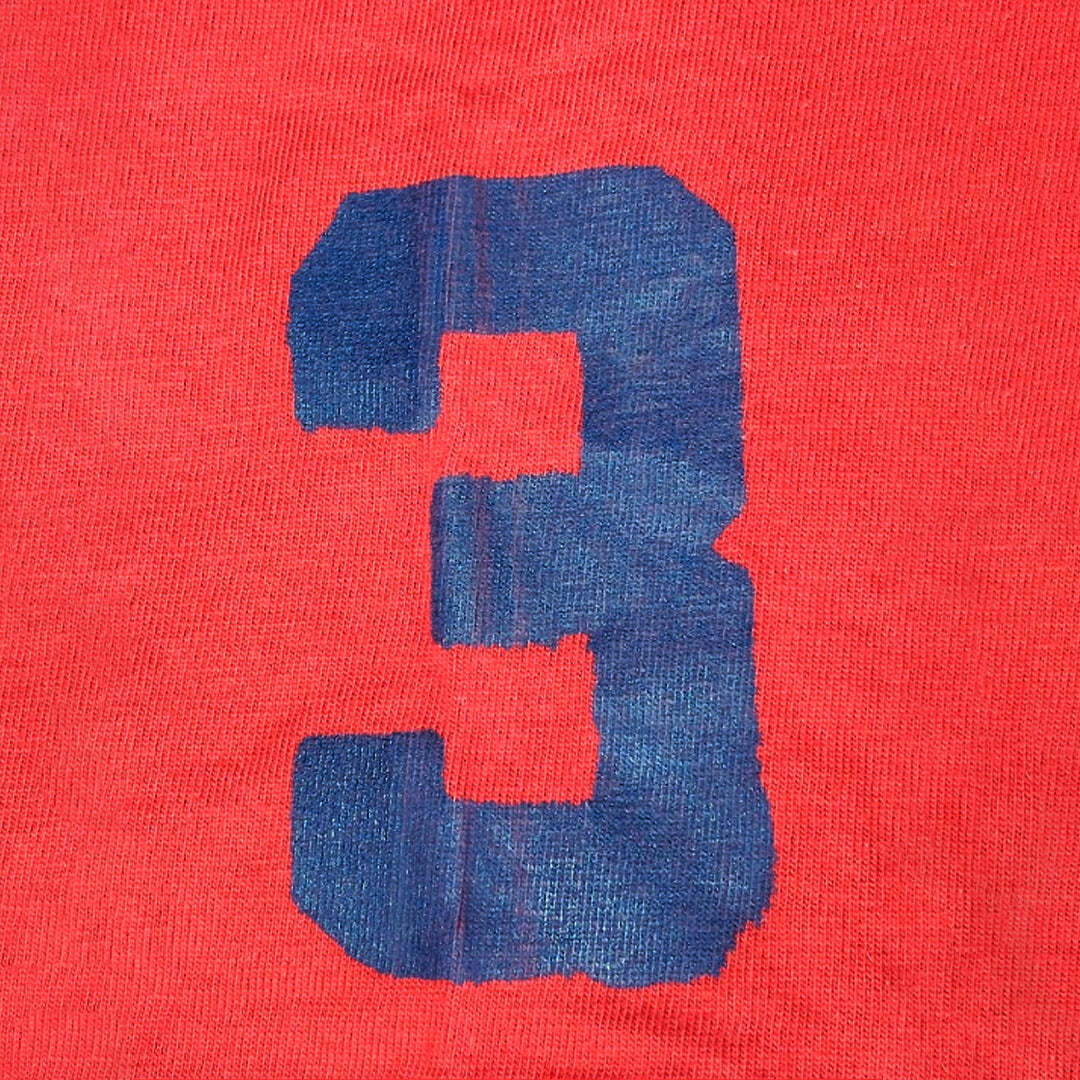 Polo Ralph Lauren Boys XL 18-20 Graphic T-Shirt Red Big Pony Print Crew Neck