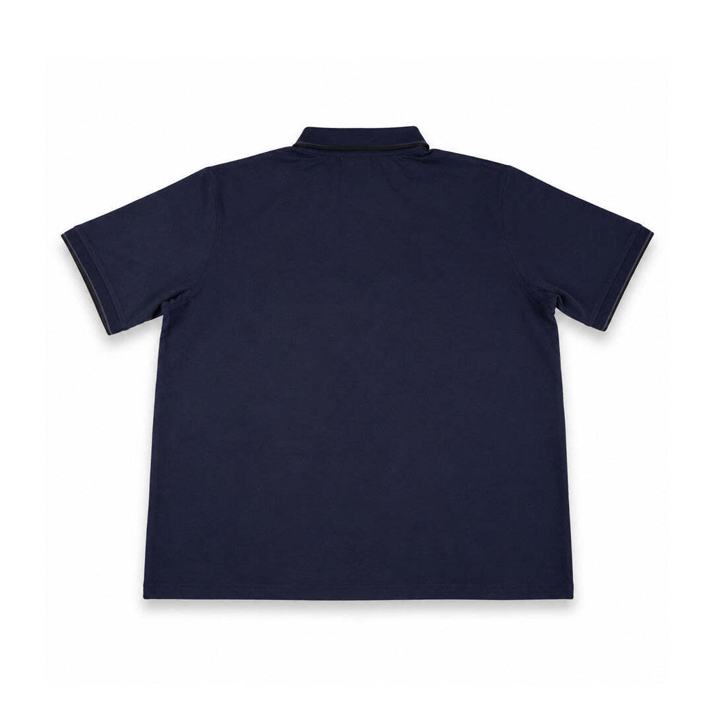 Lacoste L!VE Navy Graphic Polo Shirt Men's XXL Cotton PH1434