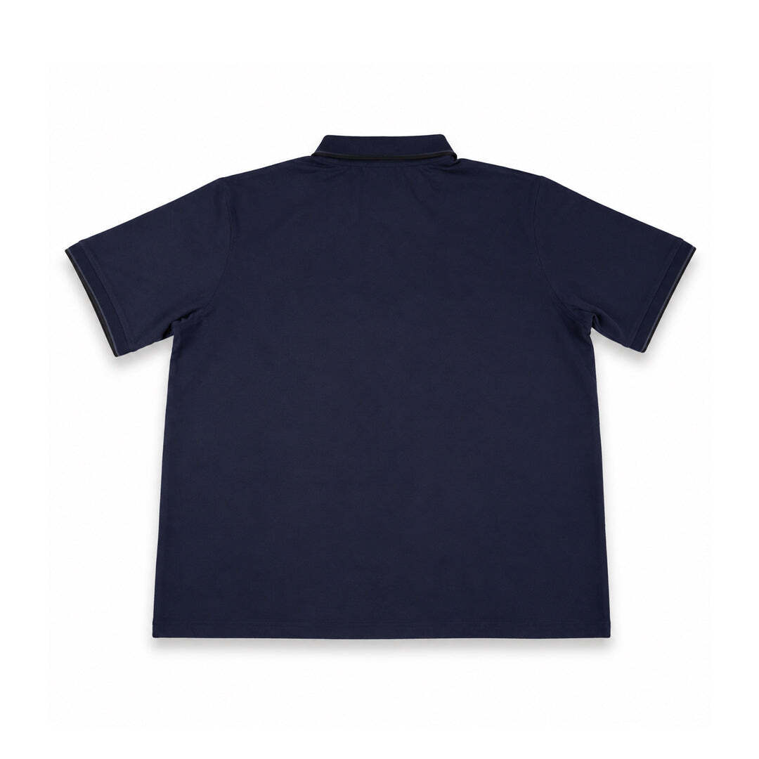 Lacoste L!VE Navy Graphic Polo Shirt Men's XXL Cotton PH1434