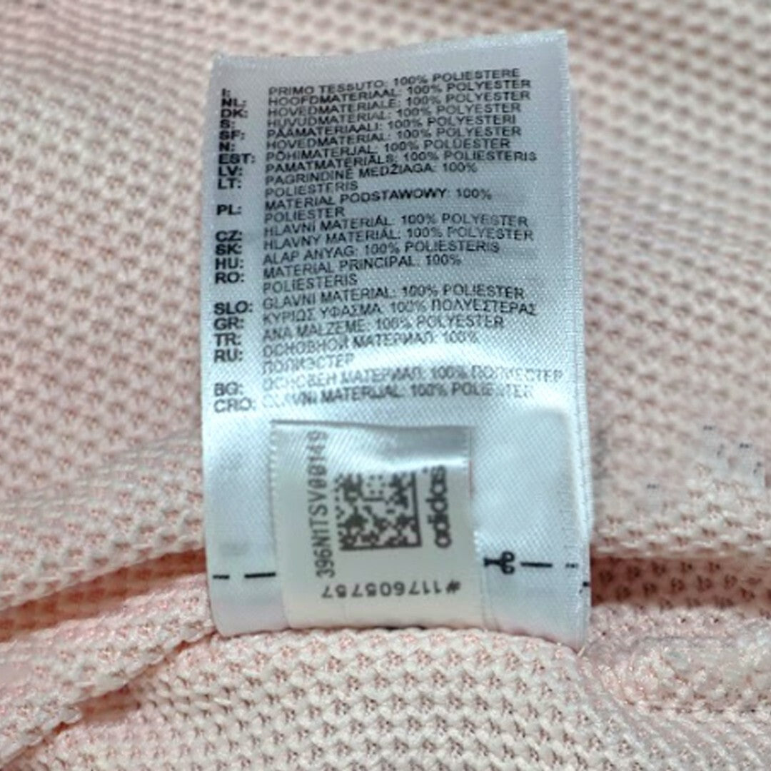 adidas Originals Pink Trefoil Logo Sleeveless Tank Top UK 10 US 6 EU 38