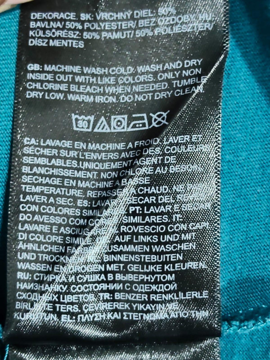 The North Face Never Stop Exploring Graphic T-Shirt Blue Men's Small S A55EF