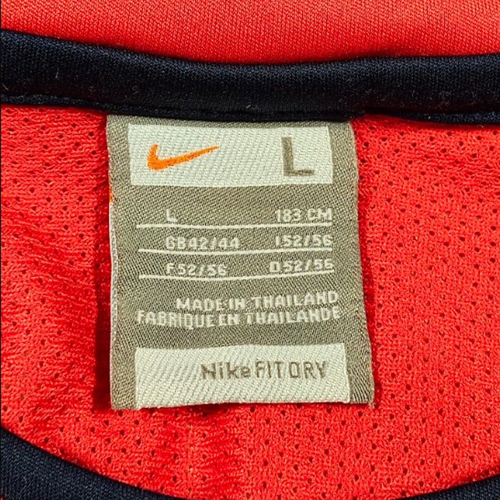 Nike PSG Paris Saint-Germain Football Training Shirt Unisex L Navy Red