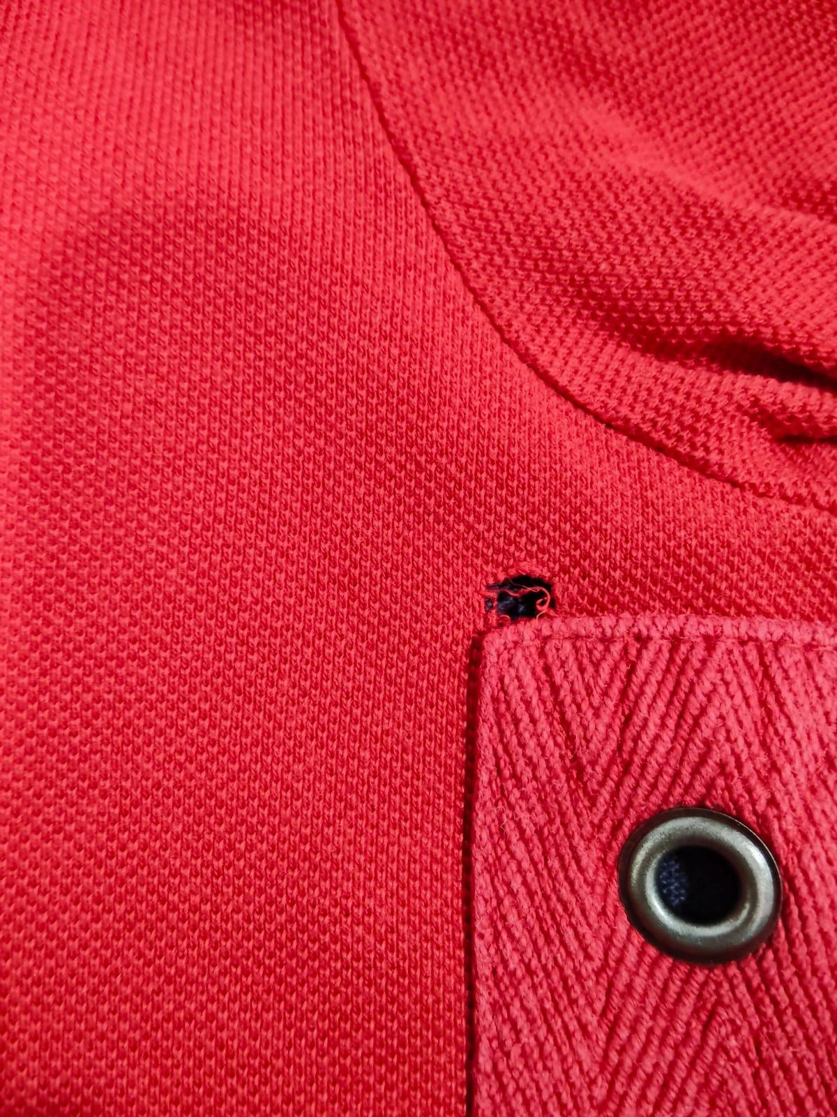 Polo Ralph Lauren Big Pony Mercer RL Polo Team Polo Shirt Red Navy Custom Fit Small