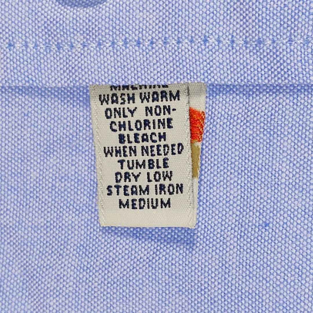 Vintage Polo Ralph Lauren Blue Oxford Button Down Shirt Men's Medium