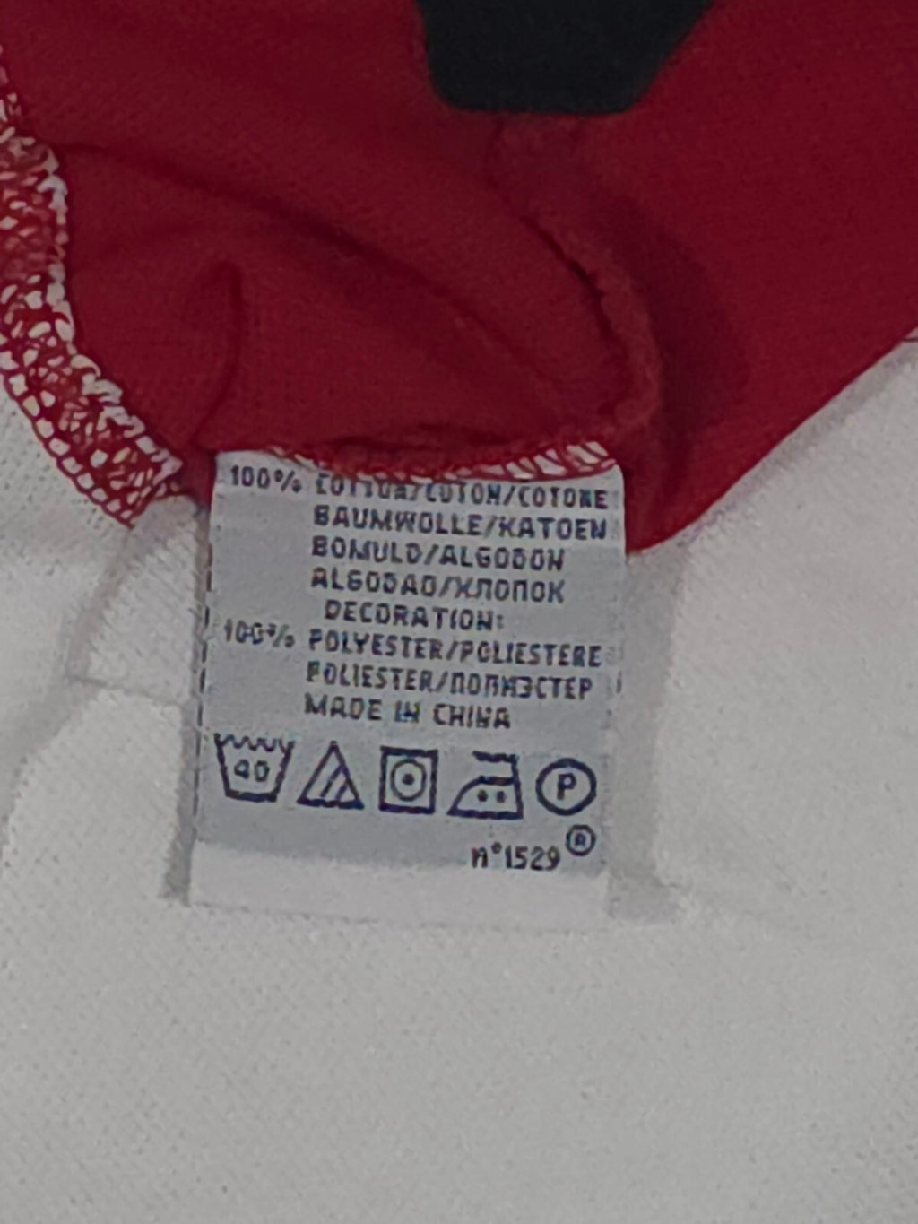 Polo Ralph Lauren Japan # 6 Big Pony Custom Fit Polo Shirt White Red