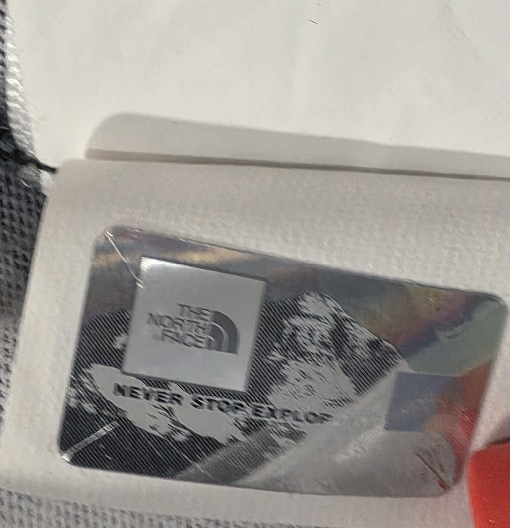 The North Face T92TX2 Grey Black Camo Logo T-Shirt Small S19 Turkey