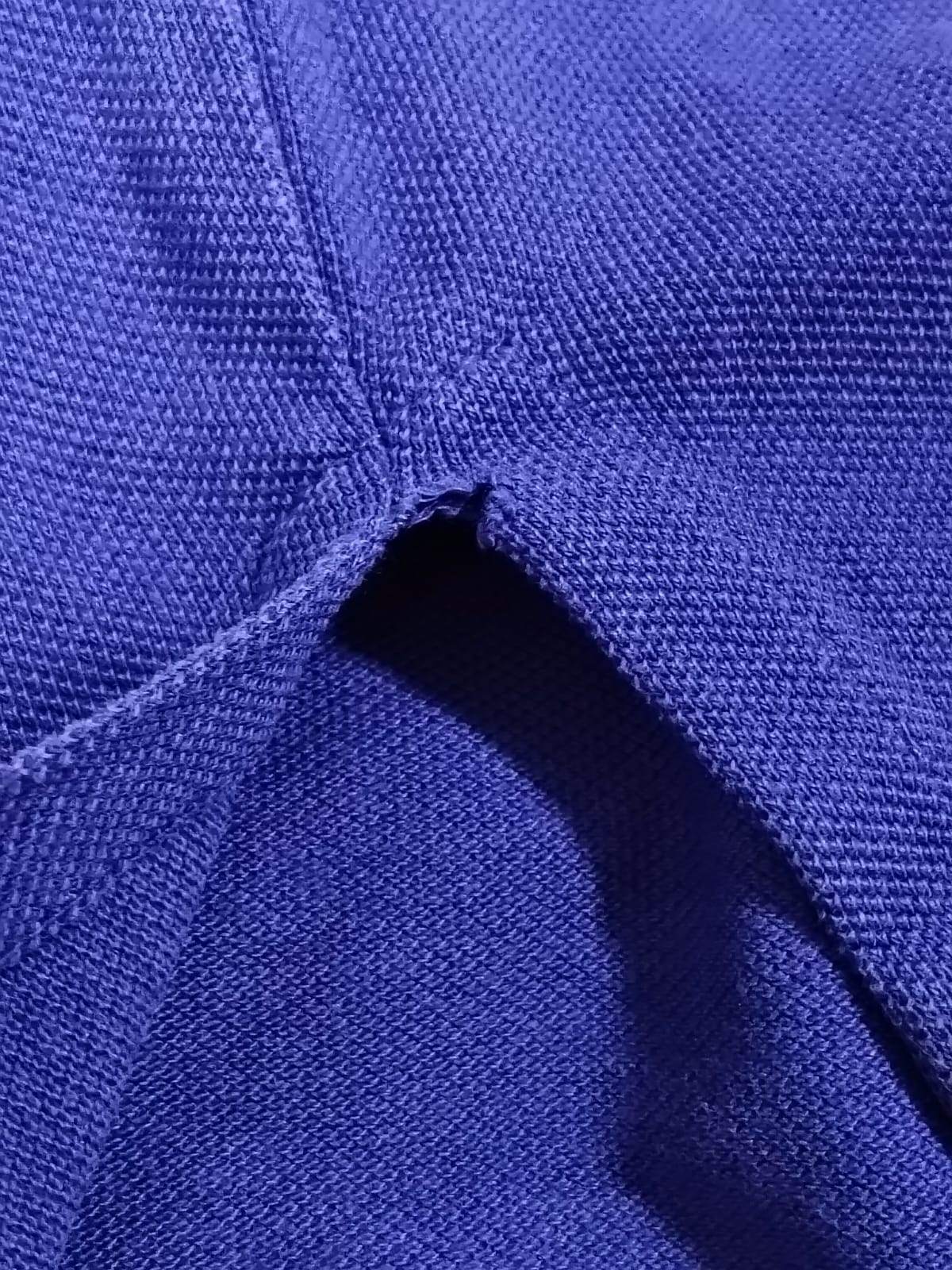 Polo Ralph Lauren Italy Big Pony Polo Shirt Blue Custom Fit Men's Medium