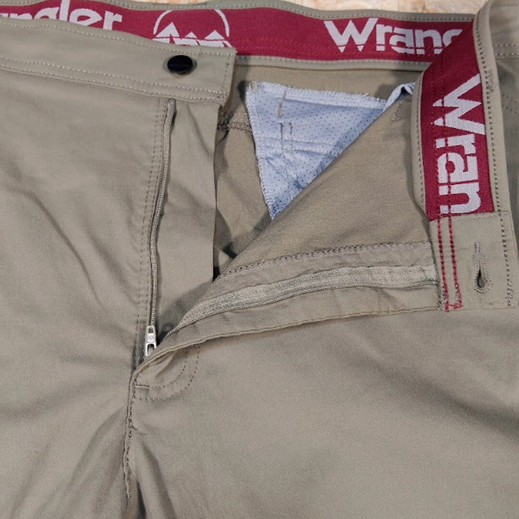 Wrangler Men’s Outdoor Stretch Cargo Trousers W42 L30 Khaki Performance Pants