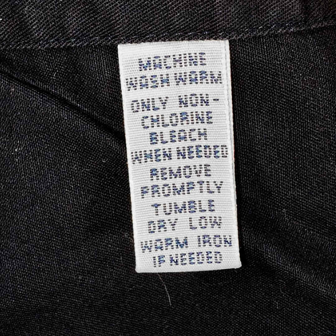 Ralph Lauren Black Watch Big Pony Crest Button Down Oxford Shirt Women Large 1996 LE